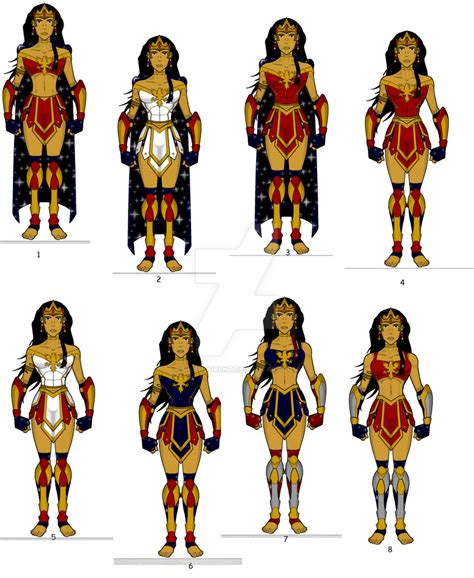 Wonder Woman Redesign Part 2 By Splendorent On Deviantart