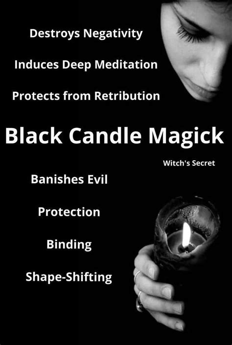 Pin By Samantha Cannon On Candle Magic And Spells Black Candles Magic