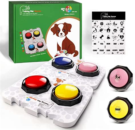 pulsanti  cani  la comunicazione  pulsanti registrabili   tappetini   adesivi