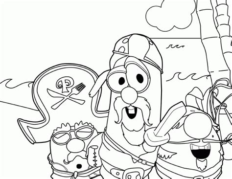 veggietales coloring pages books    printable