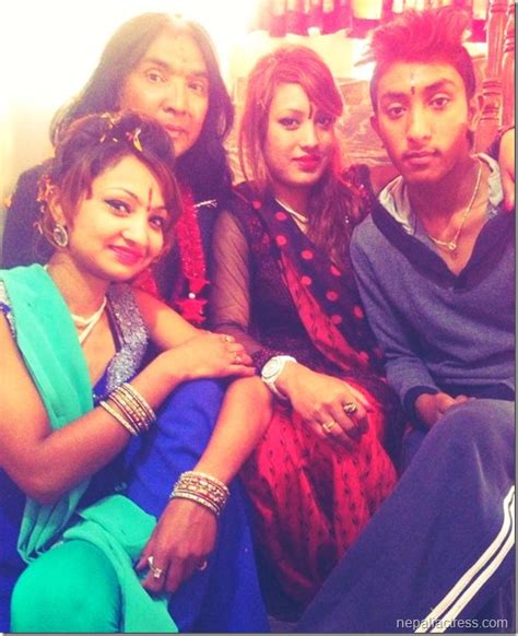 bhai tika celebration of ragini khadgi nepali actress