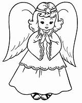 Angelitos Angel sketch template