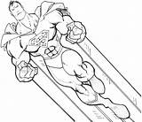 Coloring Pages Squad Hero Super Marvel Getcolorings sketch template