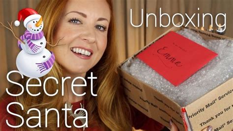 asmr secret santa 🎁 unboxing ts secret santa unboxing ts