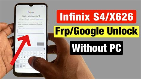 infinix  frp bypass remove google verification account infinix