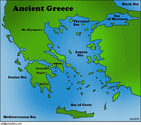 ancient greece map labeled quotes