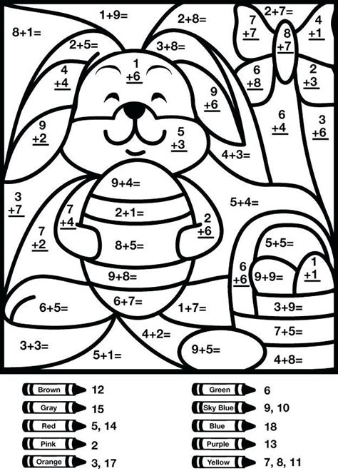 coloring pages math  printable math worksheet addition halloween