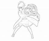 Naruto Anko Mitarashi Action Coloring Pages Another sketch template