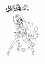 Lolirock Pages Coloriage Coloring Auriana Imprimer Iris Today Template Du sketch template