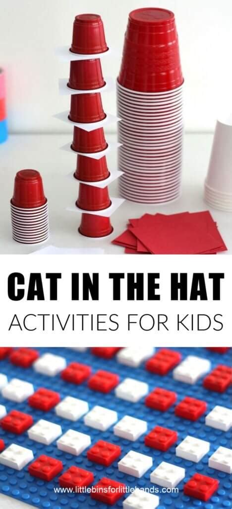 cat   hat activities  bins   hands