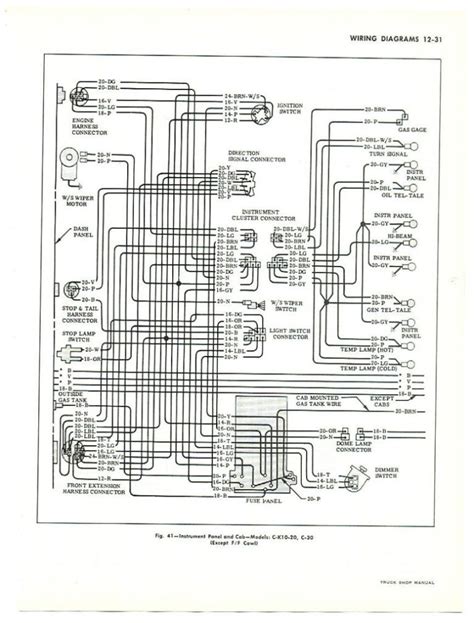 chevy truck wiring diagram baadfae    chevy truck wiring diagram chevy