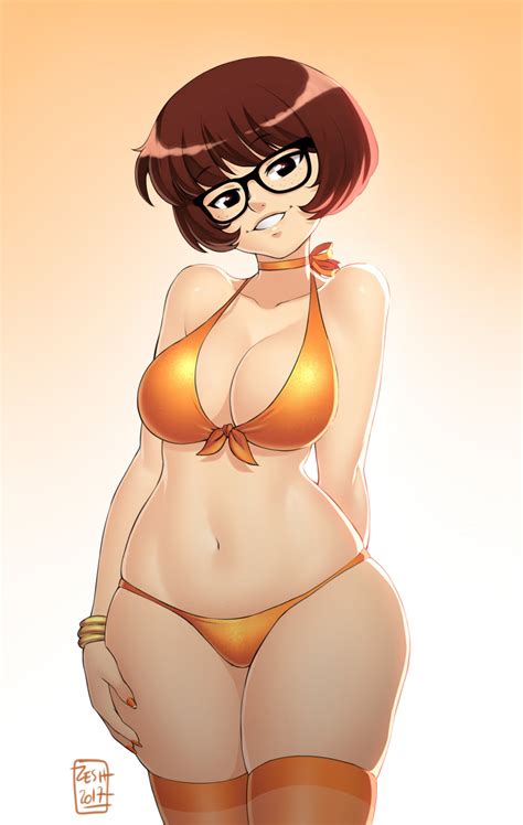 rule 34 bikini curvy female glasses scooby doo solo