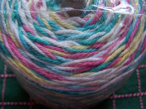 New Peaches And Creme 1 Lb Cone Cotton Yarn Spring Meadows 173