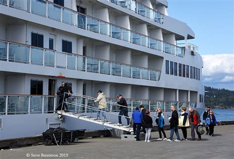 boarding cruise ship photo gallery anacortes today