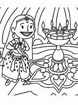 Diwali Colouring Coloring Pages Kids Printables Deepavali Lamp Cards Print Lamps Related Deepawali Festival Card Crayola Puja Oil Sheet Family sketch template