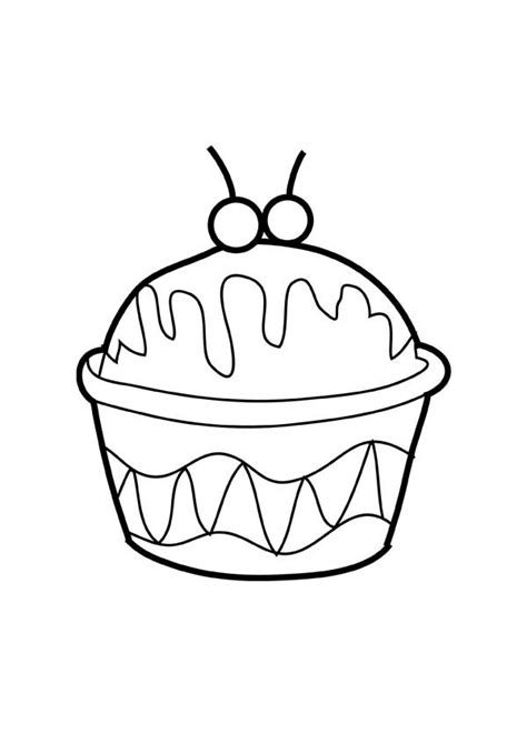 ice cream  cup coloring page coloring sky