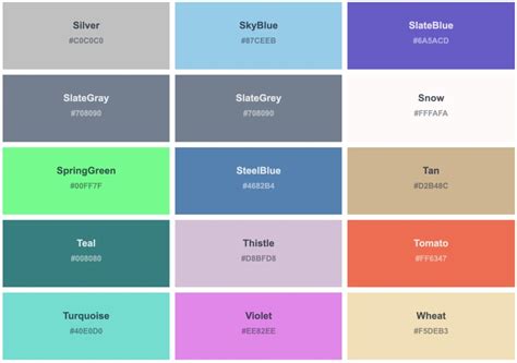 belajar html color   spesifikasi warna matamu