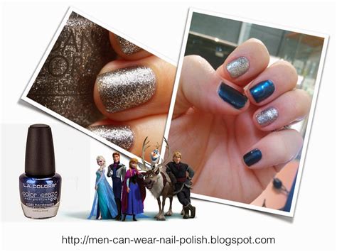 Men Can Wear Nail Polish Morgan Taylor S Time To Shine And L A