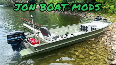 jon boat modifications explained  ultimate jon boat setup youtube