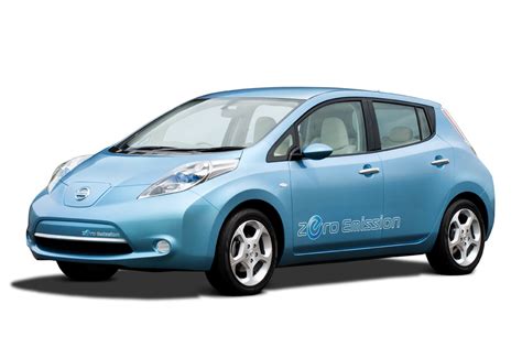 image nissan leaf electric vehicle size    type gif