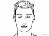 Drawing Human Outline Draw Face Portrait Realistic Paintingvalley Step Drawings Wikihow sketch template