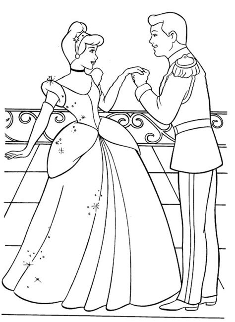disney princess cinderella coloring pages printable