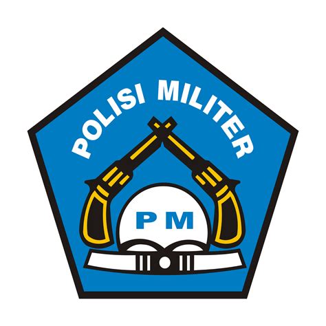 Logo Polisi Militer Pm Tentara Nasional Indonesia