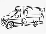 Ambulance Coloring Pages Emergency Printable Drawing Car Vehicle Realistic Color Clipart Getdrawings Print Sheet Template Sketch Awesome Getcolorings Library Popular sketch template