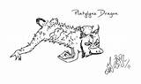 Thorny Devil Coloring Dragon Platypus Lynx Aka Designlooter Choose Board 37kb 500px sketch template