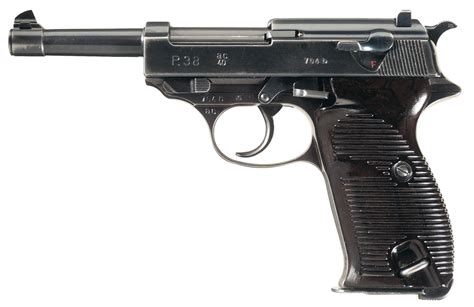 walther p  pistol  mm luger