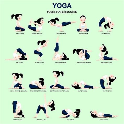 pin  beginner yoga