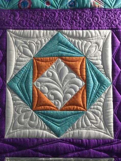 tracey russell whirls  swirls quilting apqs ontario  quilt