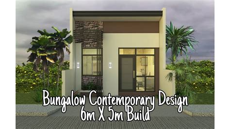 contemporary bungalow house design  youtube