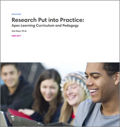 research put into practice learners apex learning