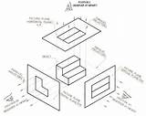 Orthographic Isometric Technical Projection Sketching Projections Axonometric Disimpan Isometrics Disegno Perspektif Resim Pano Seç Getdrawings Teknik sketch template