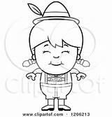 German Clipart Oktoberfest Girl Happy Boy Royalty Thoman Cory Cartoon Vector 2021 Clipartof sketch template