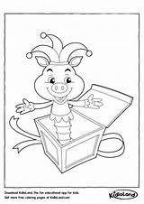 Box Coloring Toy Jack Pages Kidloland Kids Getcolorings Printable sketch template
