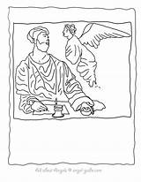 Coloring Pages Rembrandt Rijn Van Popular Angel Library Codes Insertion sketch template