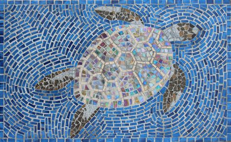 turtle mosaic mosaic mosaic art abstract