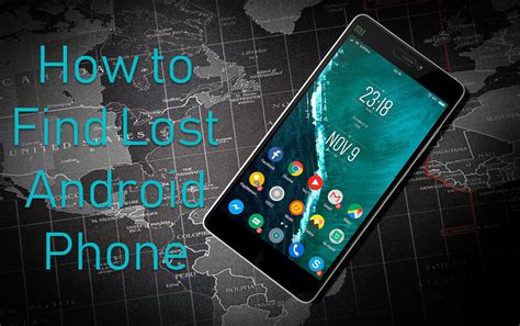 find  lost android smartphone