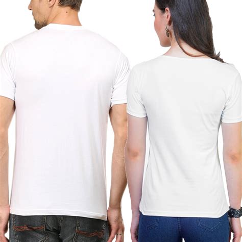 Plain White Couple T Shirt Ubicaciondepersonas Cdmx Gob Mx
