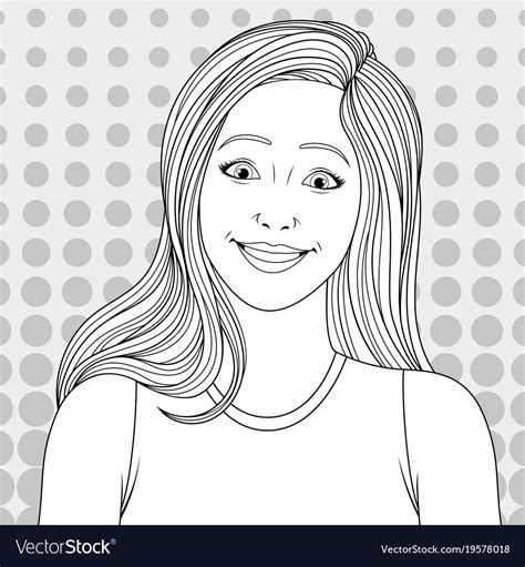 realistic black girl coloring pages