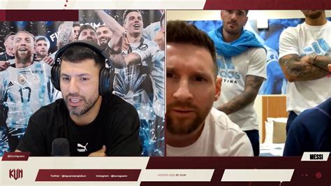 Récord Para El “kun” Agüero En Twitch Y ¡stream Con Messi 442