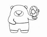 Ventilator Bear Coloring Coloringcrew sketch template