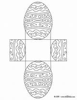 Easter Coloring Pages Egg Box Eggs sketch template