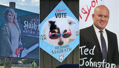 the best worst and weirdest local election billboards newshub