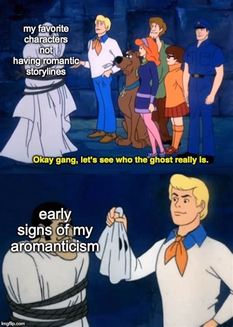 Queer Memes — [id The Scooby Doo Ghost Meme In The First