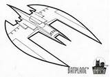 Batman Batmobile Drawing Batplane Coloring Robin 1995 Adventures Pages Cards Skybox Template C8 sketch template