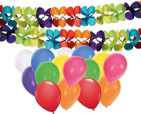 verjaardag slingers met  ballonnen bolcom