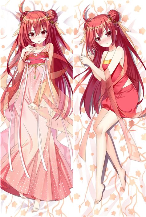 anime cartoon date a live itsuka kotori sexy body hugging pillow cover